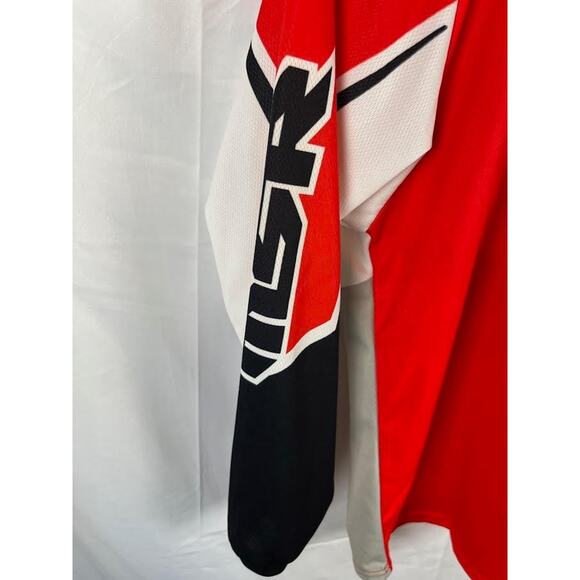 MSR MX Eclipse Racing Jersey SMALL Long Sleeve Pullover RED - Picture 7 of 8